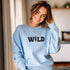C & Win Sports Wild Sweatshirt S / Light Blue - C & Win Sports